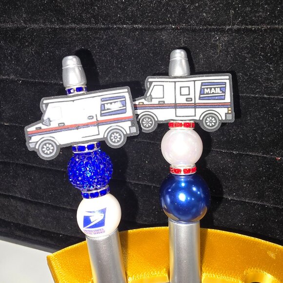 Bundle of 6 Mail Truck Pens by PenGwensPosh - Picture 4 of 4